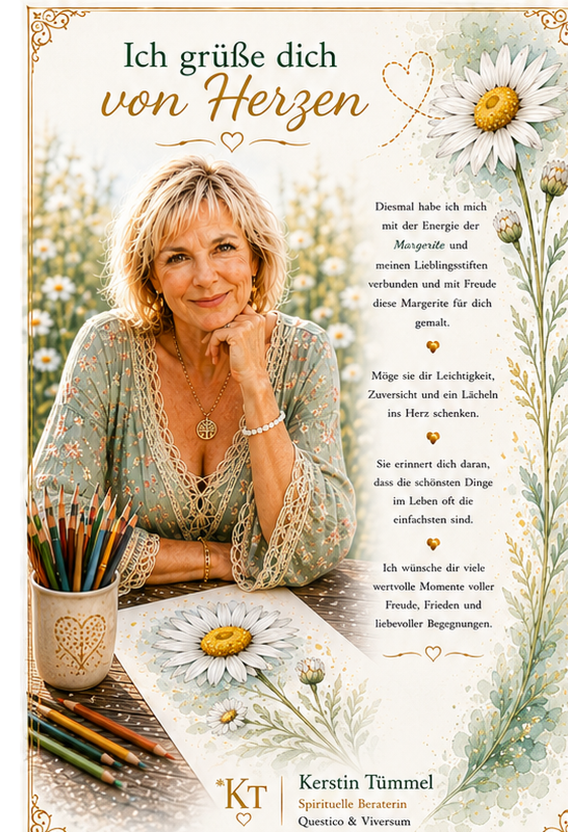Die Margerite – Selbstliebe, Leichtigkeit & Antworten des Herzens