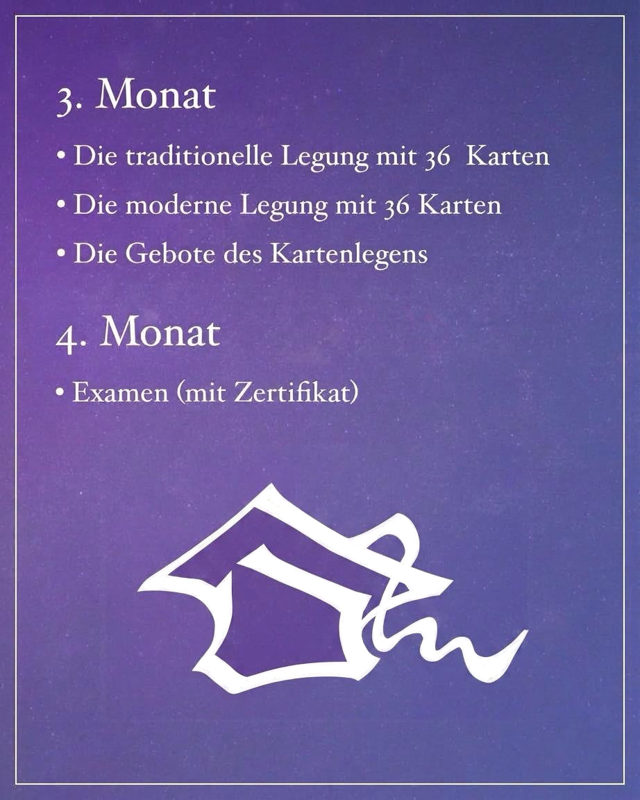 Lenormand - Ein Kurs im traditionellen Kartenlegen mit den Lenormand Karten